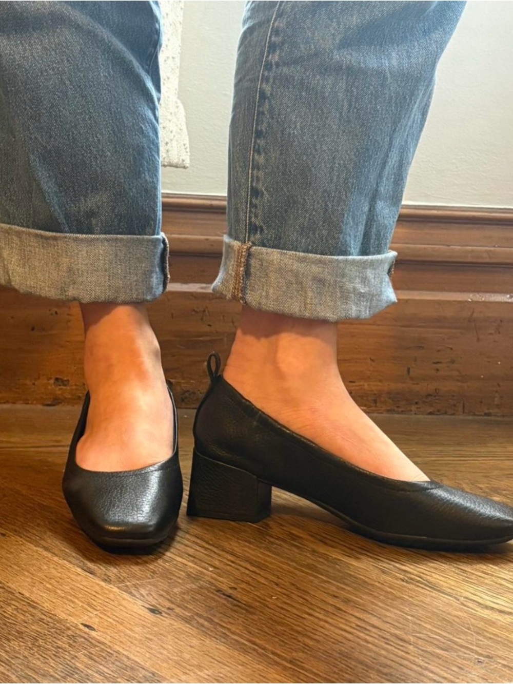 Vionic Women's Ramona Block Heel Pumps leather comfort shoes size 9 new